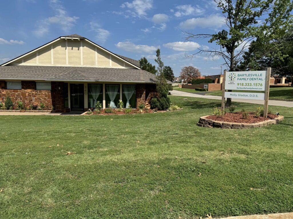 Bartlesville Family Dental office building.